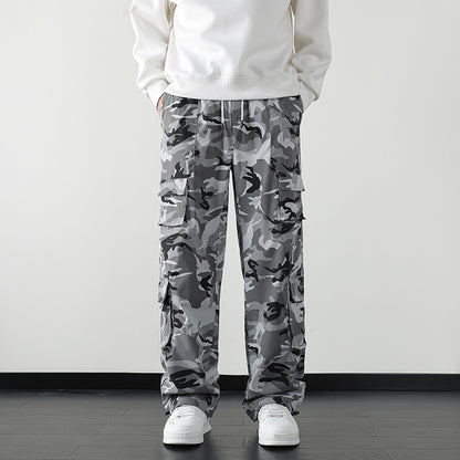 Mens Multi-pocket Work Pants